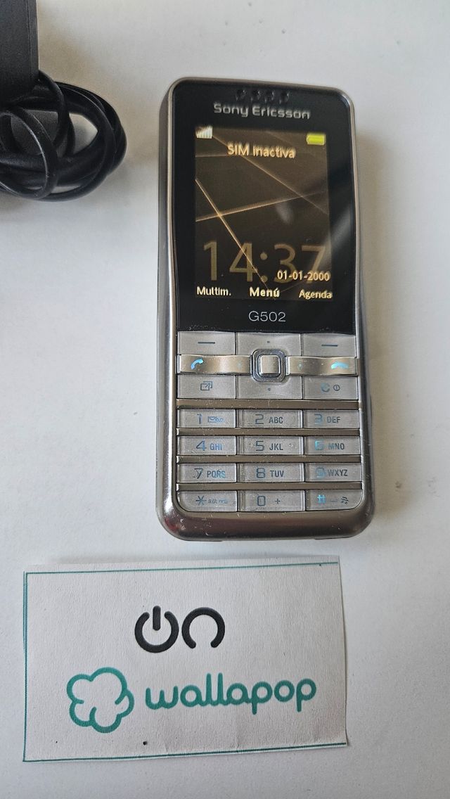 Sony Ericsson G502 móvil antiguo REBAJADO