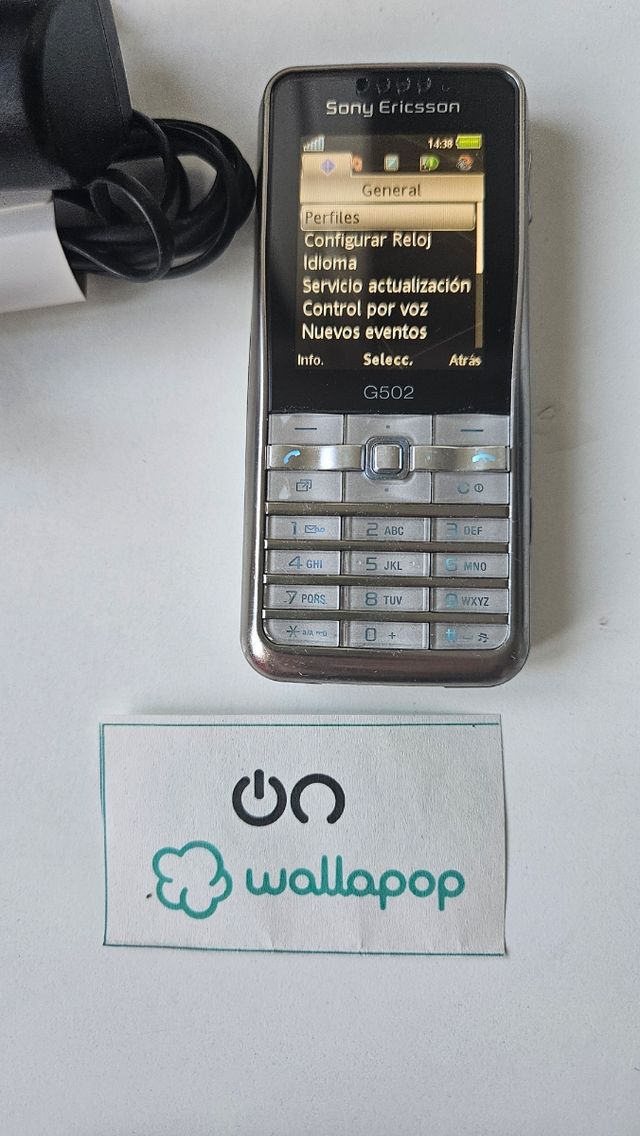 Sony Ericsson G502 móvil antiguo REBAJADO