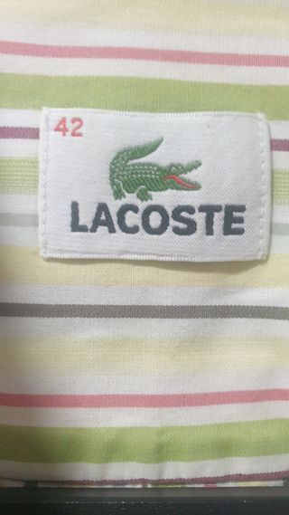 Camisa hombre Lacoste