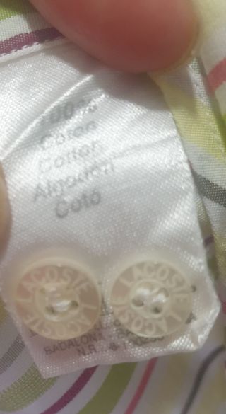 Camisa hombre Lacoste