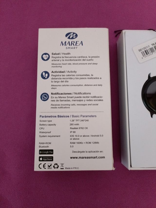 Reloj smart Marea B61001