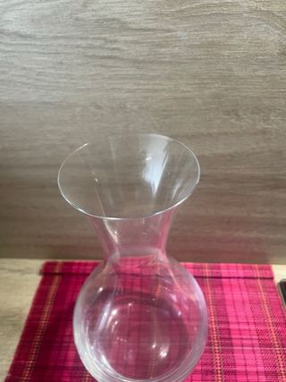 JARRA de Cristal Sin Uso