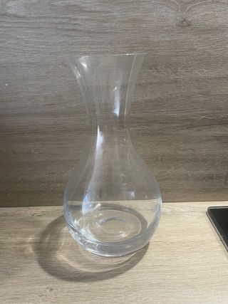 JARRA de Cristal Sin Uso