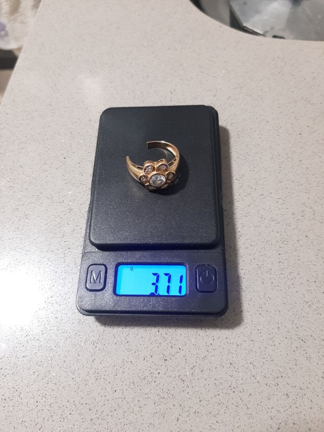 Anillo de oro 18k de mujer