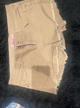 shorts vaqueros y vermuda de tela
