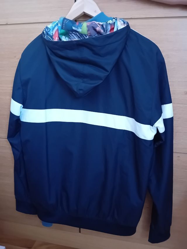Chaqueta retro adidas reversible