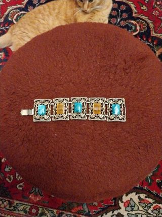 Prezioso bracciale in stile vittoriano 