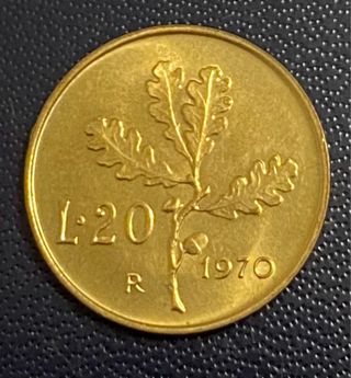 20 lire 1970