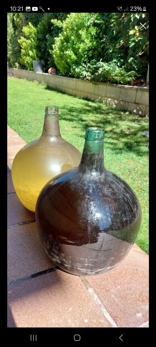 Damajuana Viresa 16 L. Lavadas.