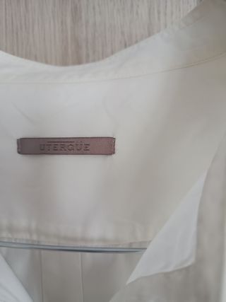 Camisa blanca.Uterque. Talla S
