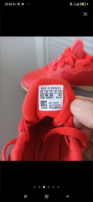 Zapatillas Adidas predator talla 28