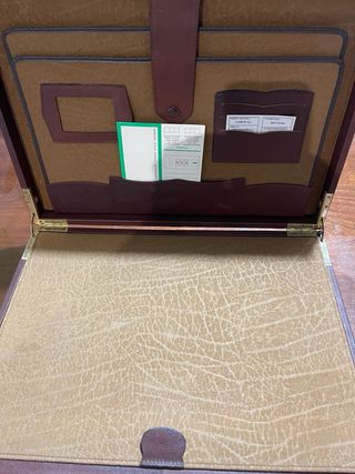 MALETIN Ejecutivo PIEL UBRIQUE Portadocumentos