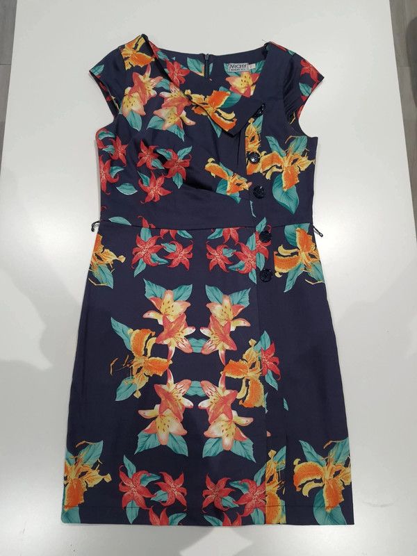 Vestido estampado floral