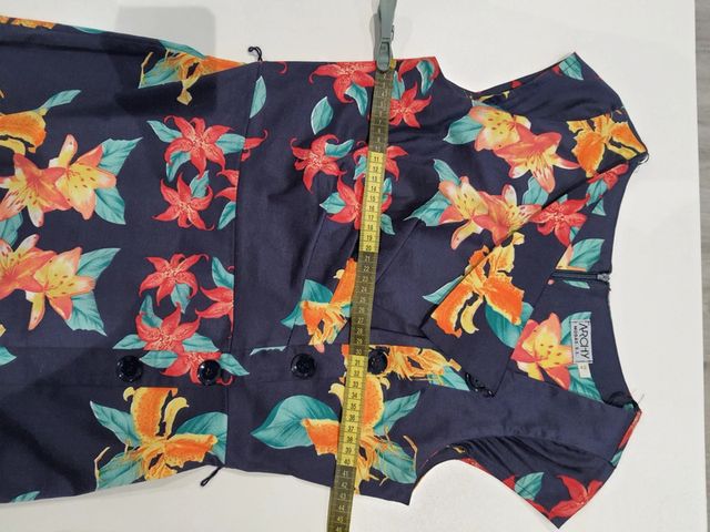 Vestido estampado floral