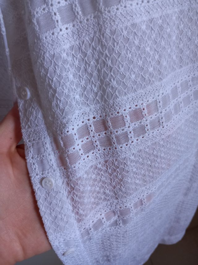 Camicia Stradivarius bianca taglia S