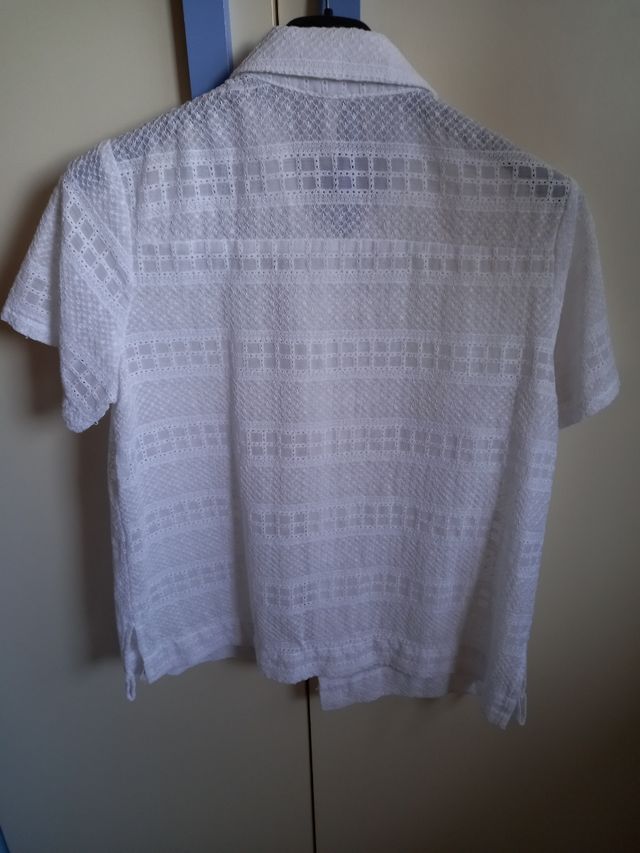 Camicia Stradivarius bianca taglia S