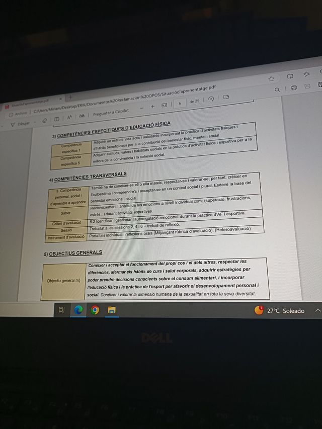 Situacions d'aprenentatge oposicions2025