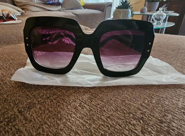 Occhiali da sole oversize quadrati