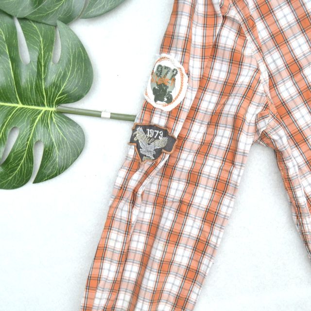 3 camisas niño 16 años cuadros