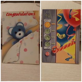 10 biglietti auguri Athena London 1983