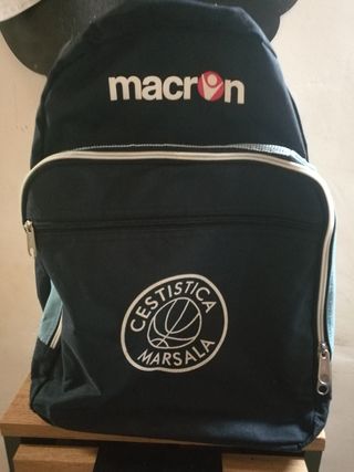 Zaino sportivo "cestistica marsala" blu