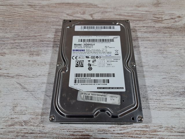 HDD 3,5" 640GB Samsung (SATA 2) HD642JJ