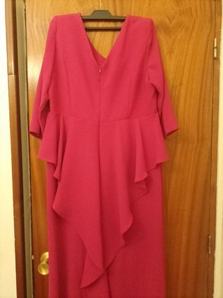 Vestido fiesta / madrina buganvilla