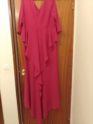 Vestido fiesta / madrina buganvilla