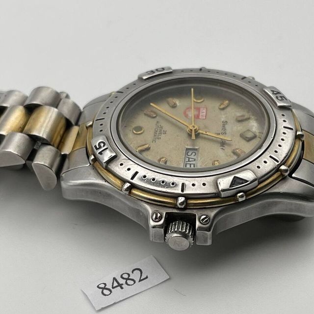 SWISS MILITAR AUTO ORO SS MENS FECHA