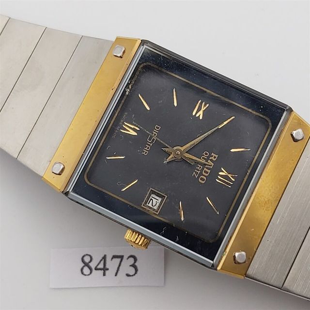 RADO DIASTAR ESFERA ROMANA ORO SS FECHA MUJERES