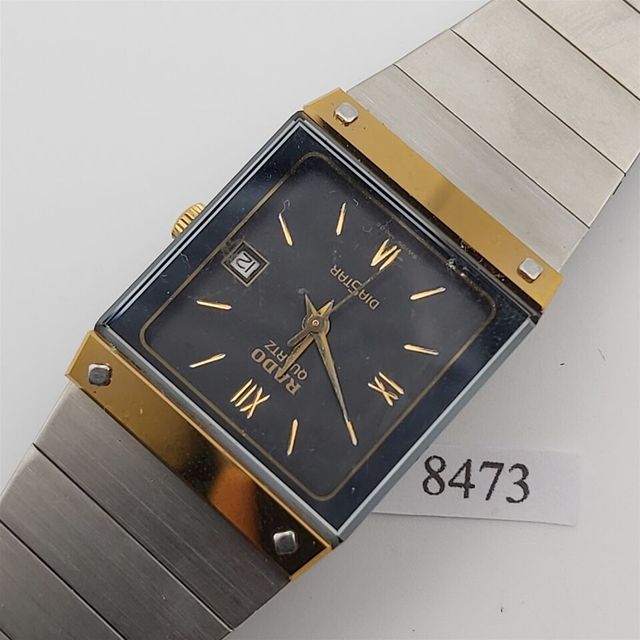 RADO DIASTAR ESFERA ROMANA ORO SS FECHA MUJERES