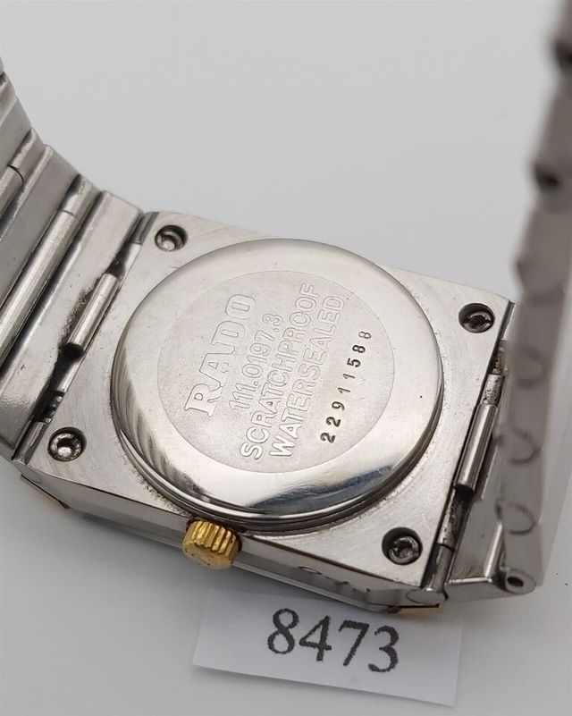 RADO DIASTAR ESFERA ROMANA ORO SS FECHA MUJERES