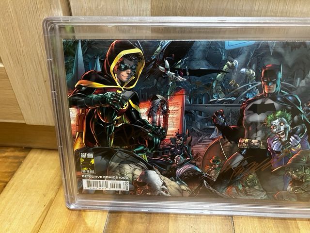 Cbcs batman firmado 3x Geoff johns  cgc