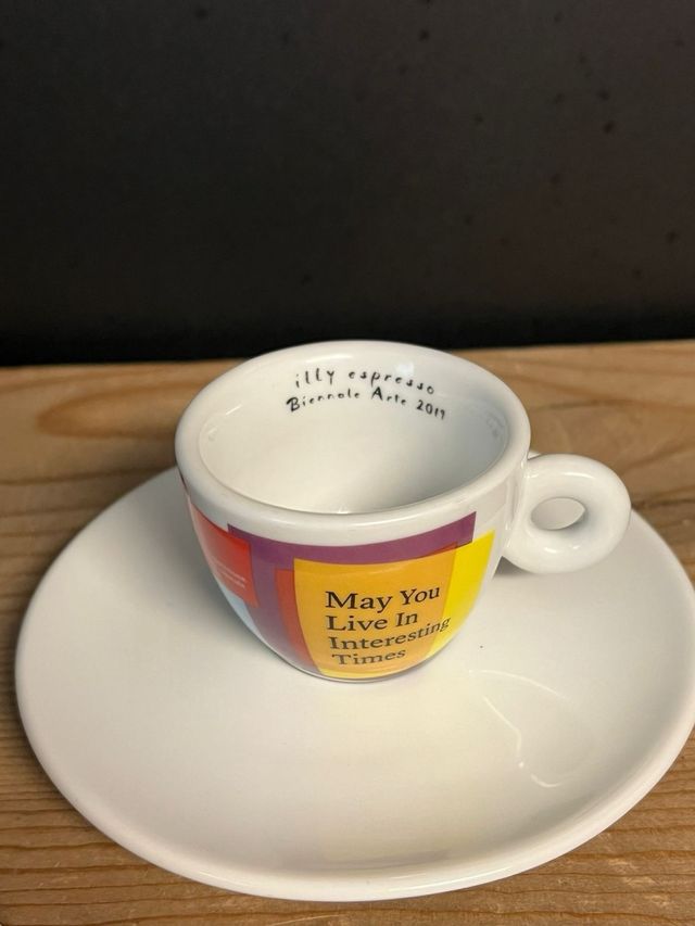 Set 4 tazzine illy biennale arte 2011