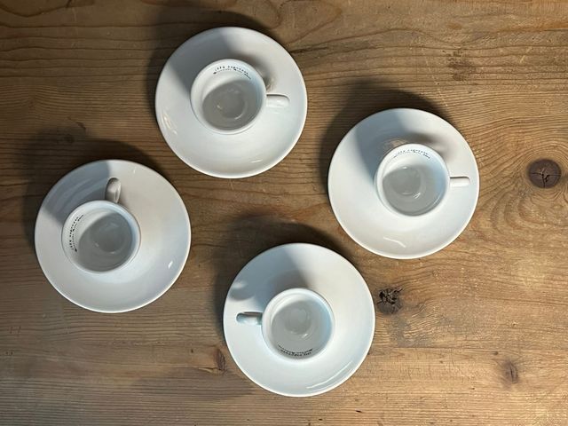 Set 4 tazzine illy biennale arte 2011