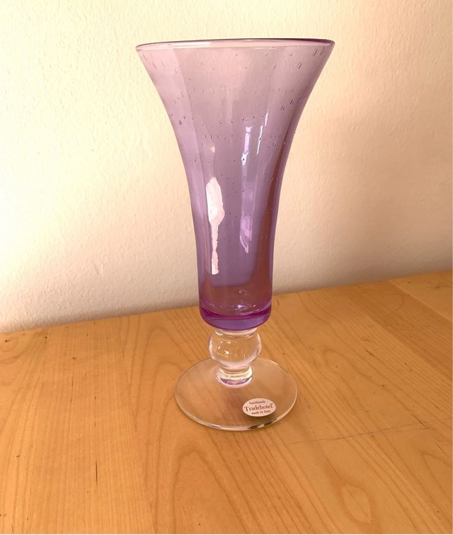 Set bicchieri in vetro artigianale