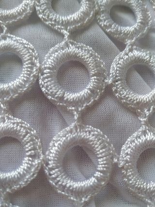 Preciosa falda Crochet a estrenar . T-S