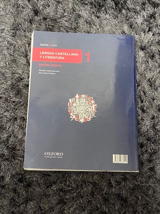 Libro Lengua Castellana y Literatura 1. Bach