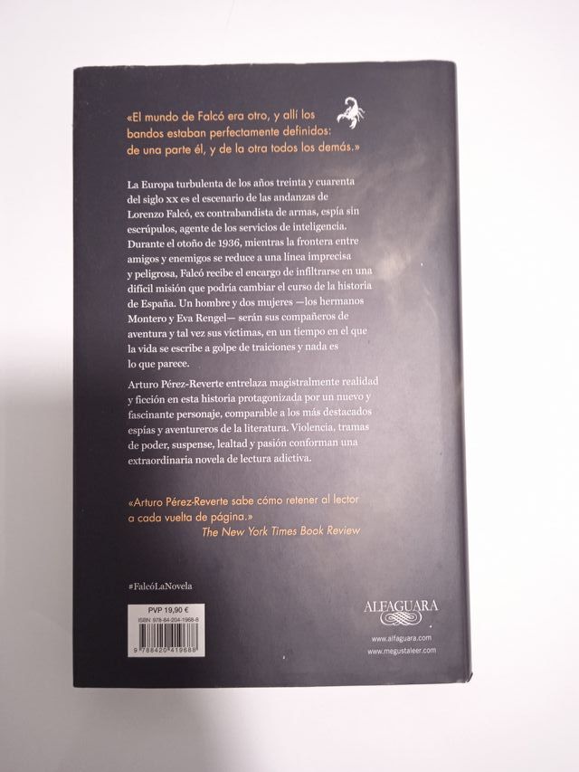 Falcó. Arturo Perez-Reverte