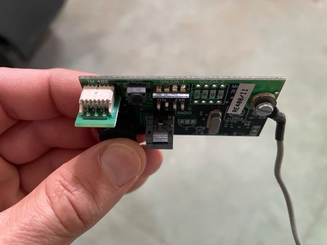 Memoria de Ampliacion Mandos Garaje Clemsa TM 400