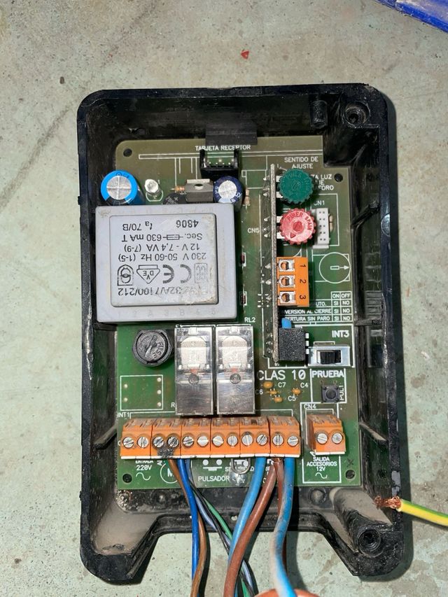 Memoria de Ampliacion Mandos Garaje Clemsa TM 400