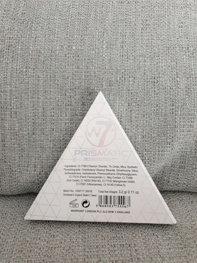 Paleta de Iluminadores W7 Nueva a estrenar