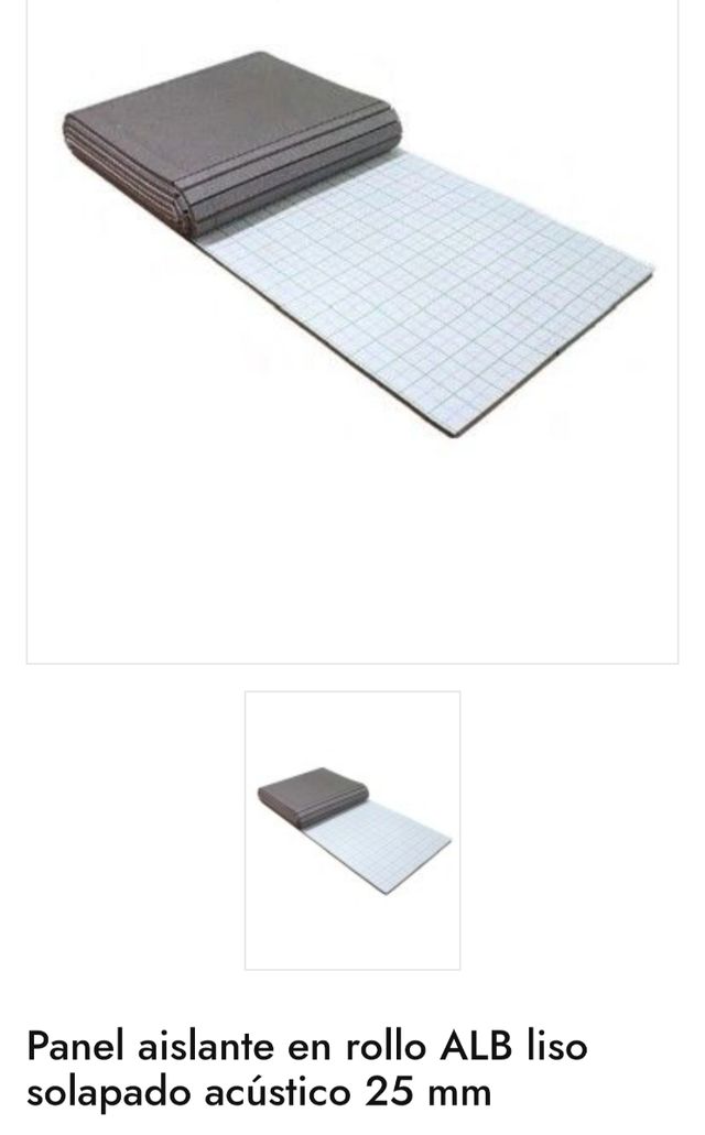 Panel Suelo radiante Rollo marca ALB