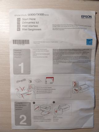 Impresora Espon Stylus x105