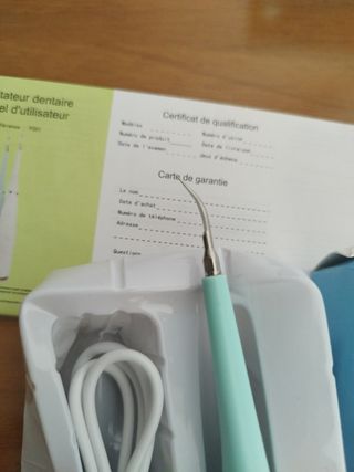 Rimuovi placca denti ricaricabile