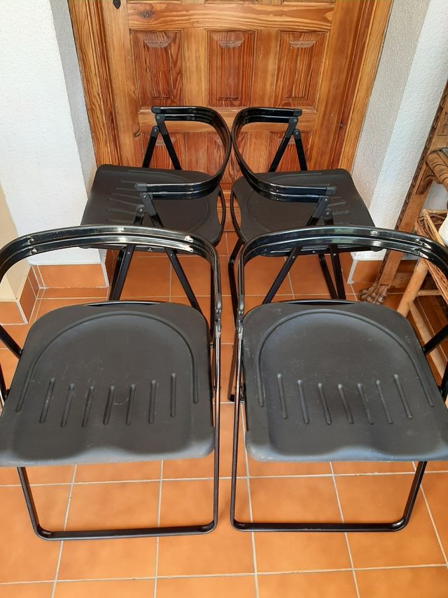 4 Sillas Vintage De Diseño