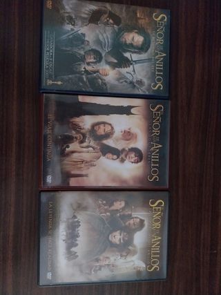 DVD señor de los anillos