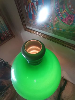 LAMPARA PIÉ FORJA ARTISTICA AÑOS60