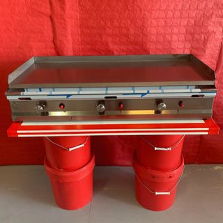 ▶️ Plancha de Acero a Gas de 100 cm