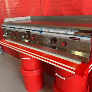 ▶️ Plancha de Acero a Gas de 100 cm